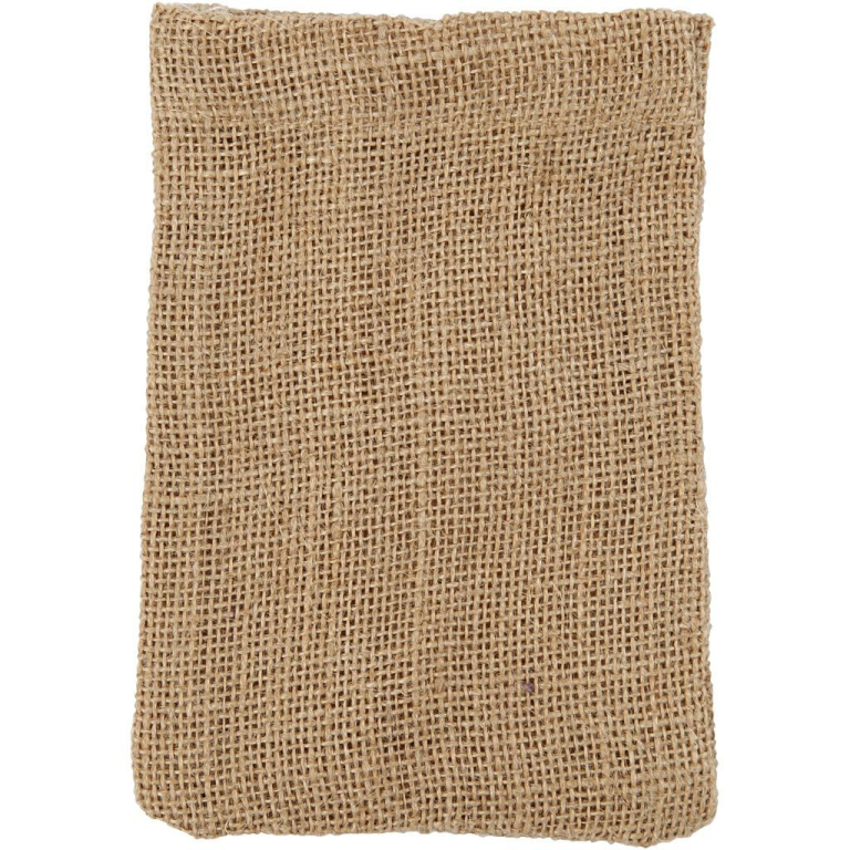 CC Jute Zakken 10x15 cm 4 stuks