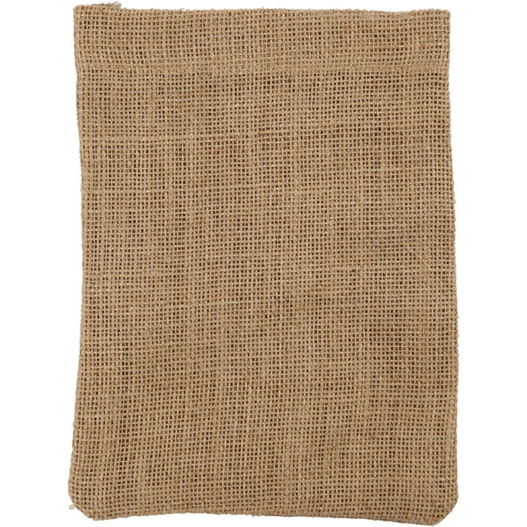 CC Jute Zakken 15x20 cm 4 stuks