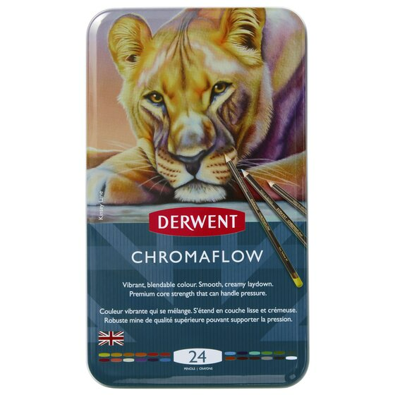 Derwent Chromaflow Colour Pencils 24 Count