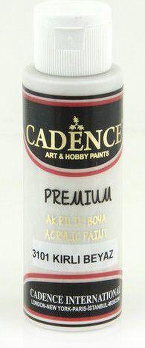 Cadence Premium Acrylic Paint 70 ml Dirty White 3101