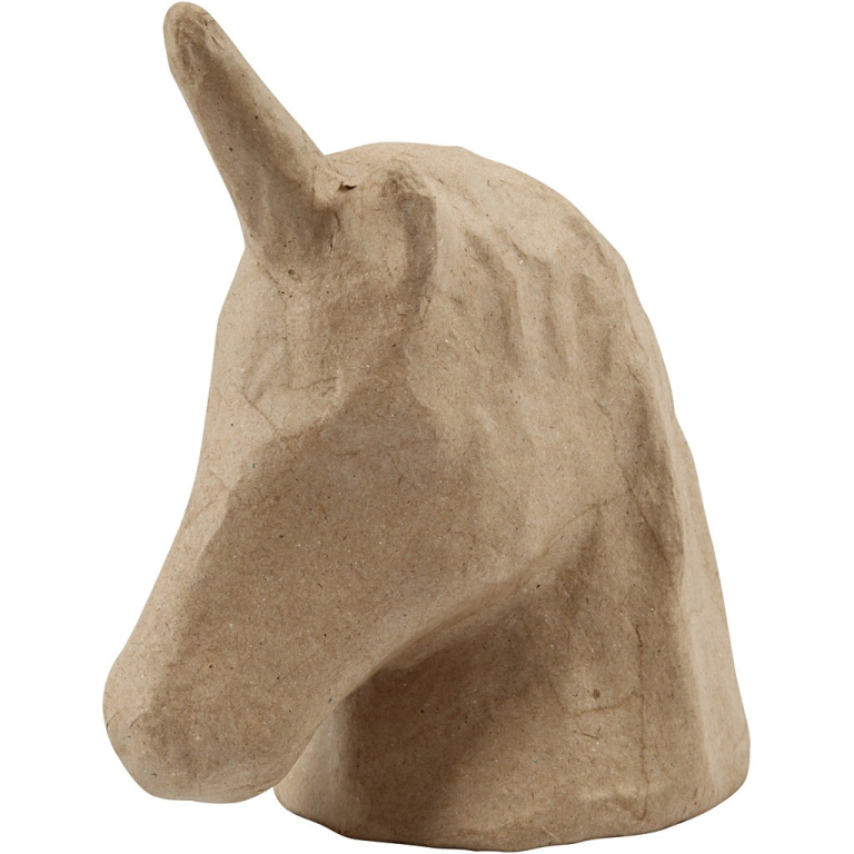CC Paper Mache Trophy Unicorn