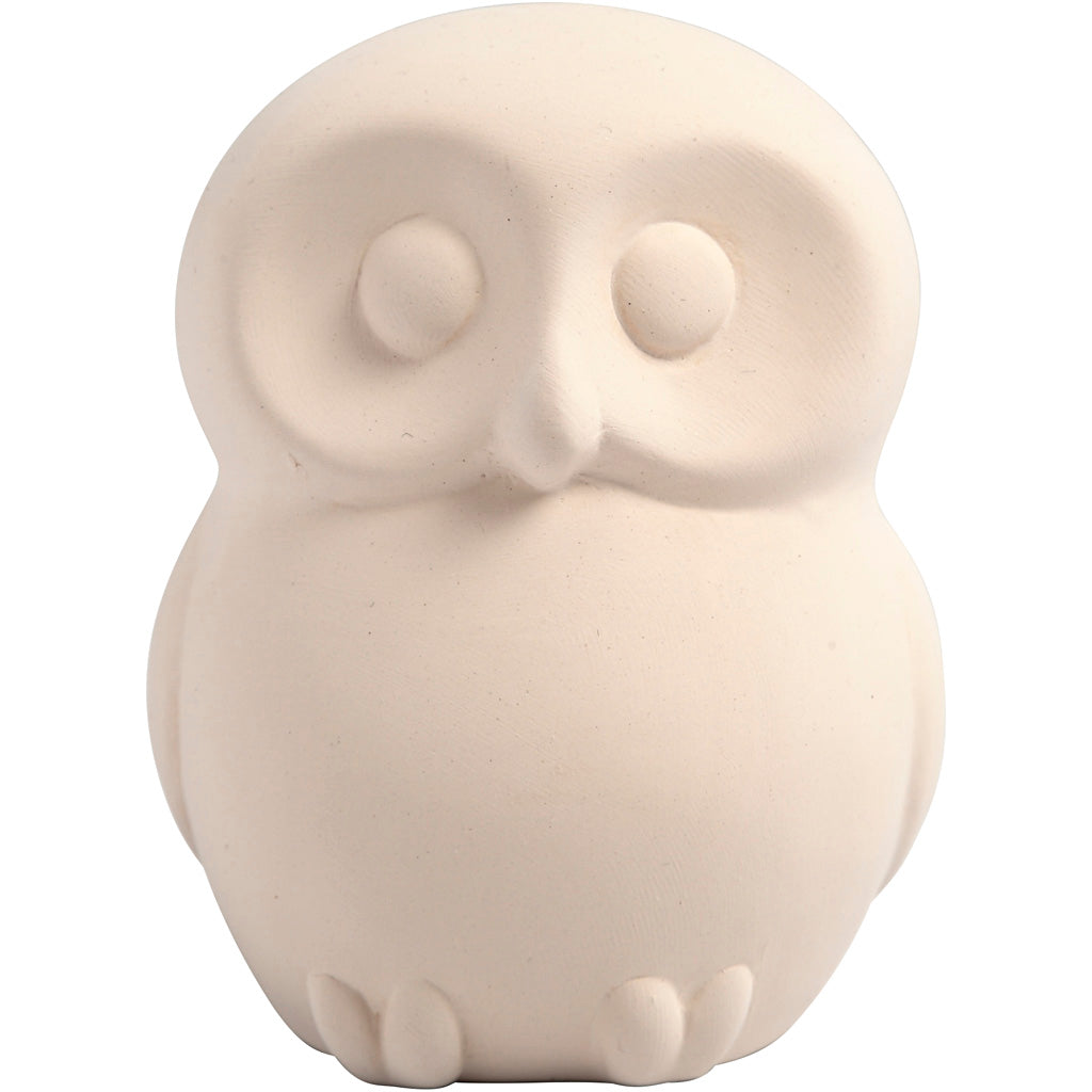 CC Terracotta Owl Money Box 10 cm, per piece