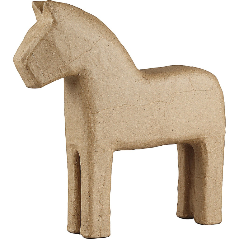 CC Paper Mache Horse h:24.5 cm