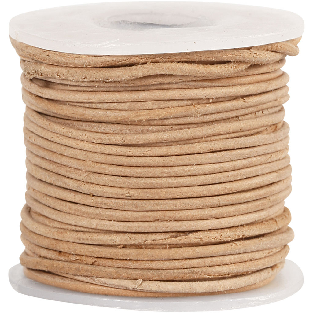 CC Leerkoord 1 mm Naturel 10 m