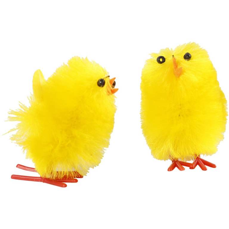 CC Easter Chicks 30 mm Yellow 12 pieces