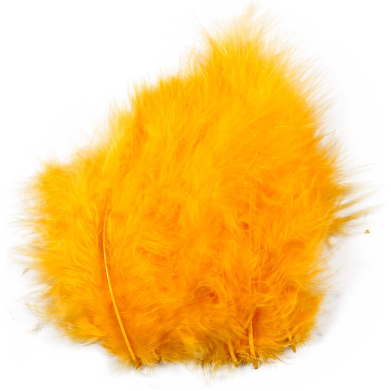CC Feathers Yellow 15 pieces
