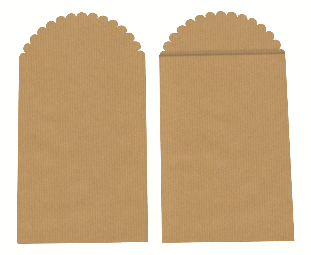 GC Gift box 12x7 cm Kraft 6 pieces