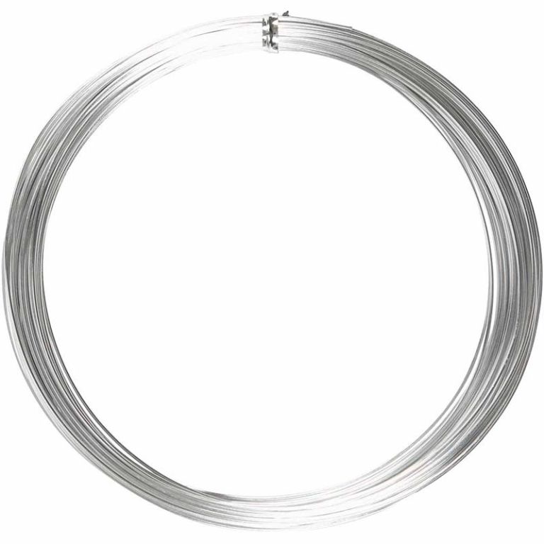 CC Alu Draad 1 mm Zilver 16 m