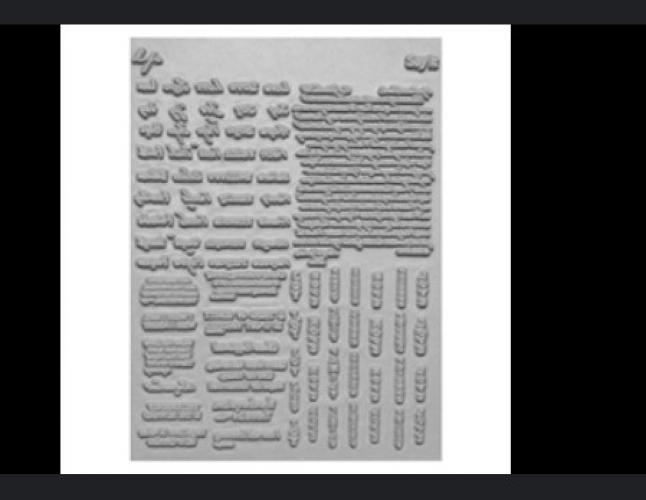 Fimo Lisa Pavelka SayIt Textuur – Polymeerklei / Boetseerklei