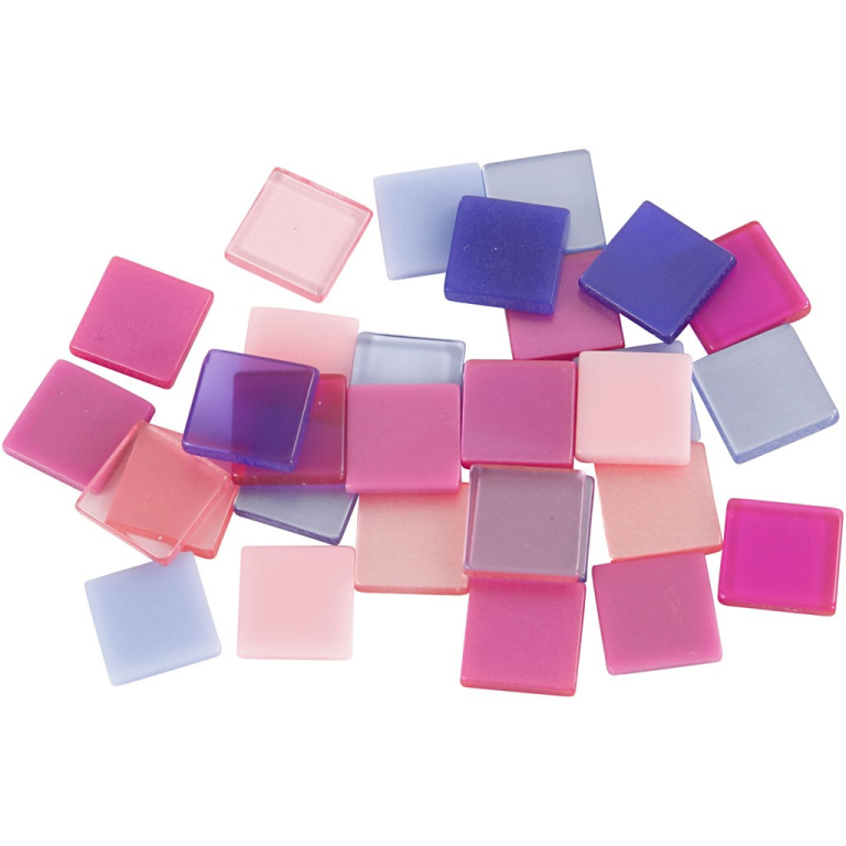 CC Mini Mozaïek 10mm Paars Harmonie 25 gr