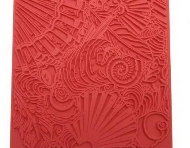 Cernit Texture Mat 'Shells' - Patronen voor Polymeerklei & Boetseerklei