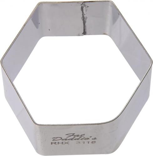 Fat Daddio's Hexagon Ring 2 3/4" x 1 3/4" - Polymeer/Boetseerklei