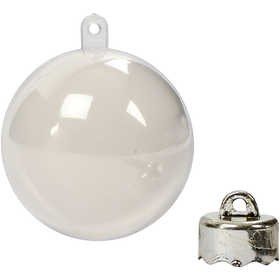 CC Acrylic Balls 2-piece d:5 cm 10 pcs