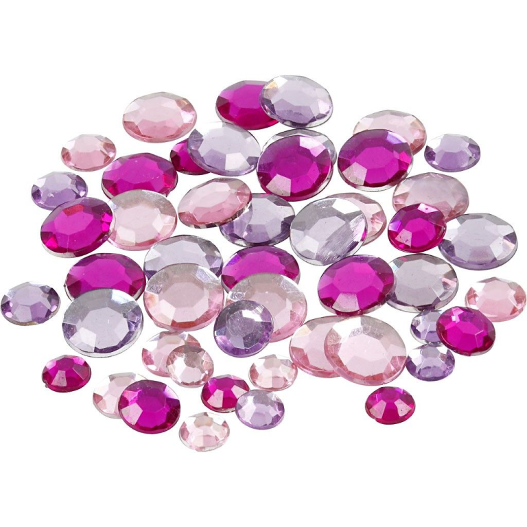 CC Strasstenen Rond Paarse Harmonie 6-12 mm 360 stuks