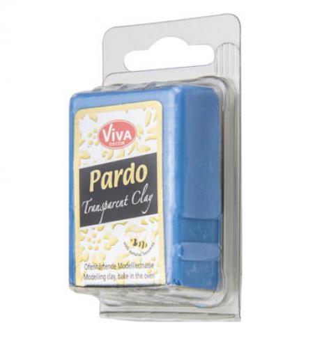 Fimo Pardo Clay Hellblau Transparent - Polymeerklei / Boetseerklei