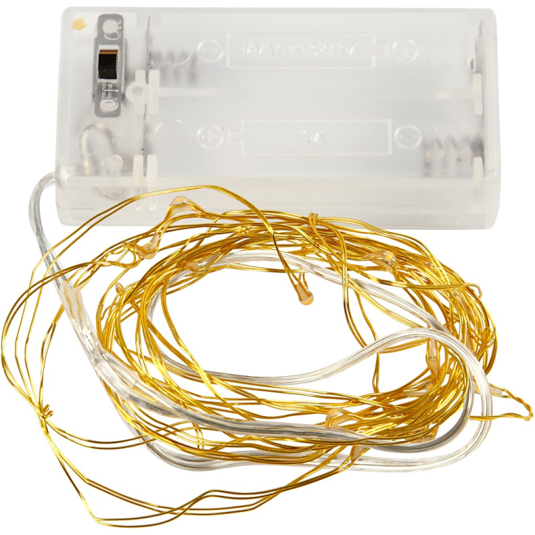 CC LED Slinger 3,15 m Goud