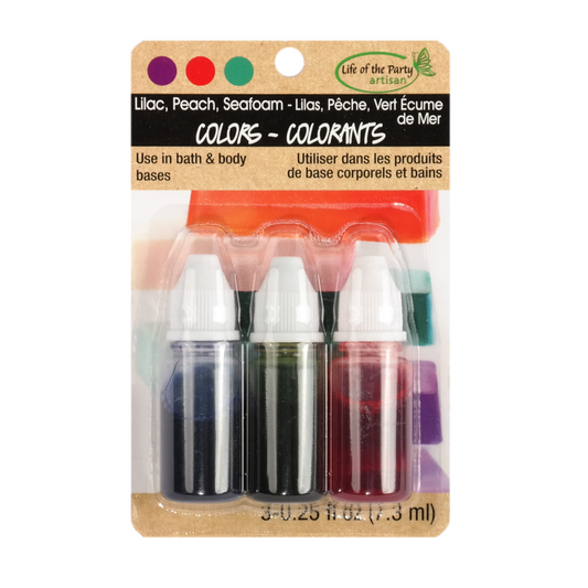 Life of the Party Soap Dye Set 3x7.3ml Pastel