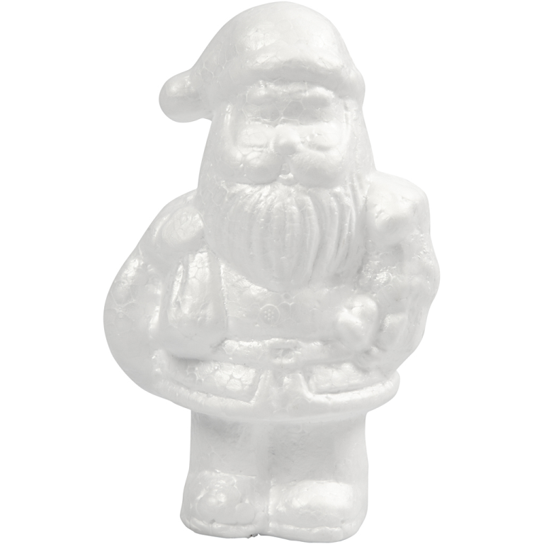 CC Styrofoam Santa 17 cm