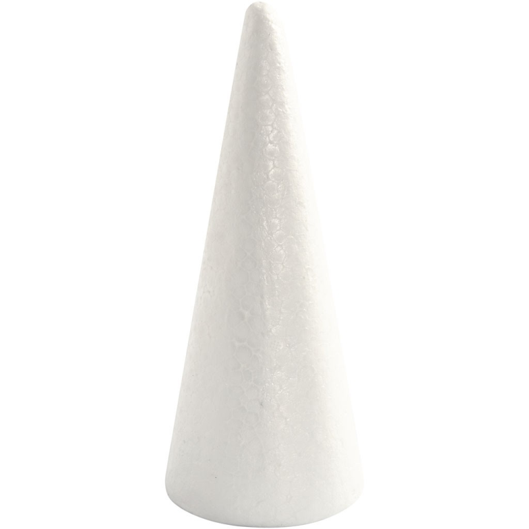 CC Styropor Kegel h: 19,5 cm