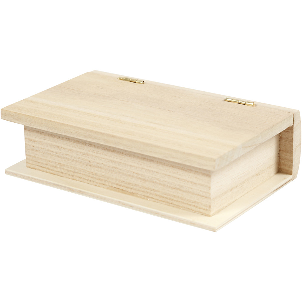 CC Grenen Boek Doos 14x9x3 cm