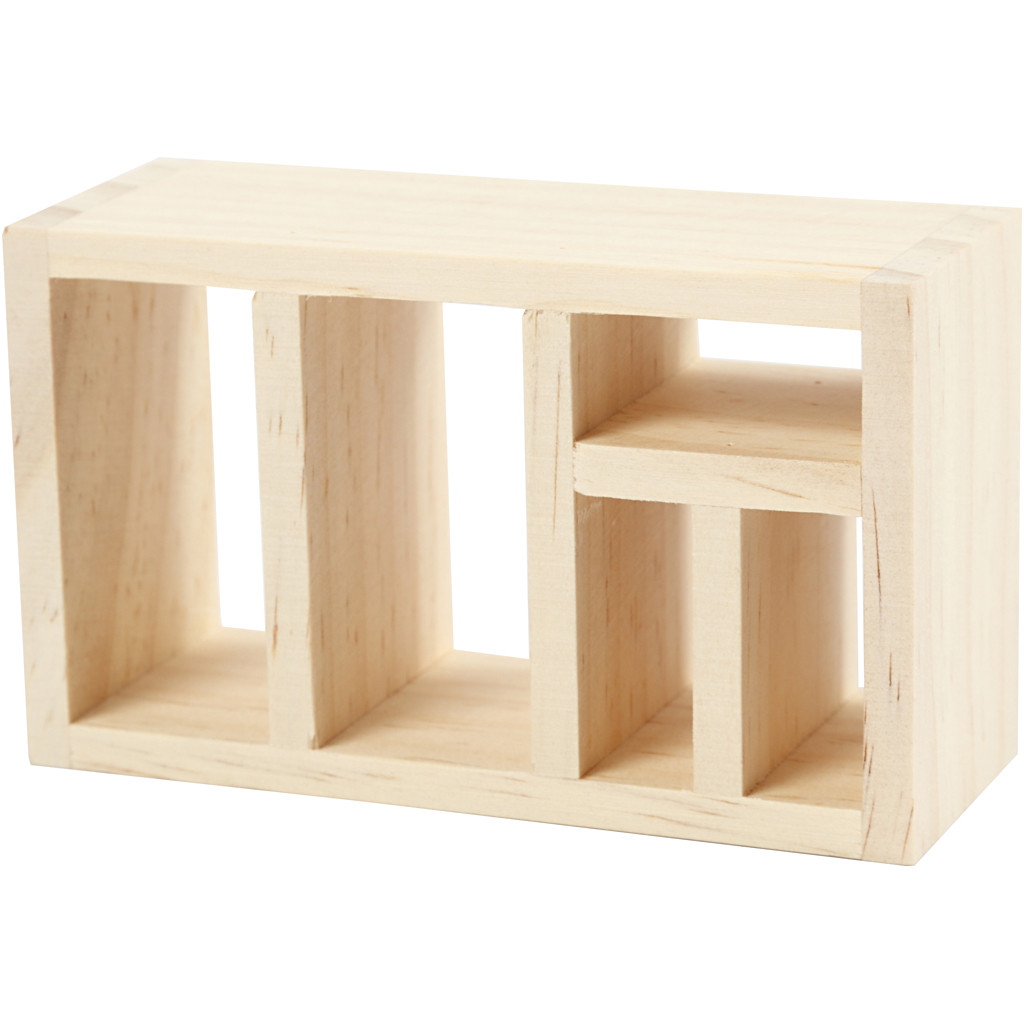 CC Grenen Boekenplankje l: 6cm b: 4cm