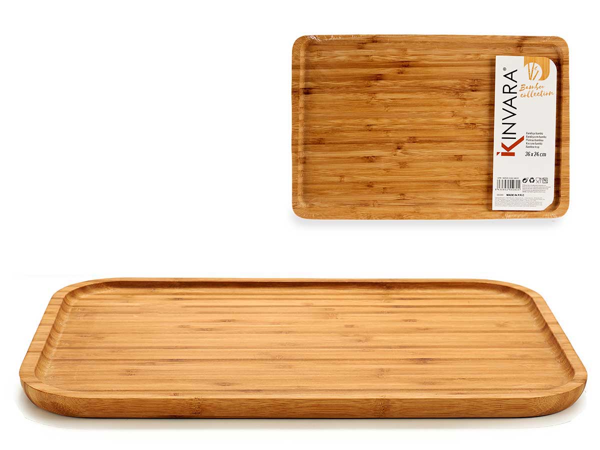 Kinvara Bamboe Dienblad Langwerpig 36x24 cm