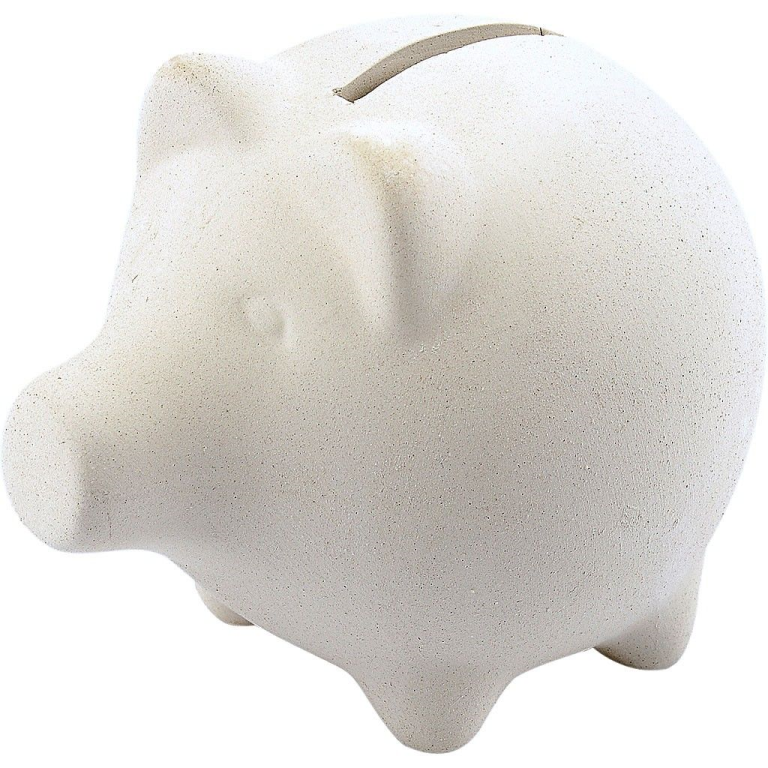 CC Terracotta Sparschwein 9x11 cm 10 Stück