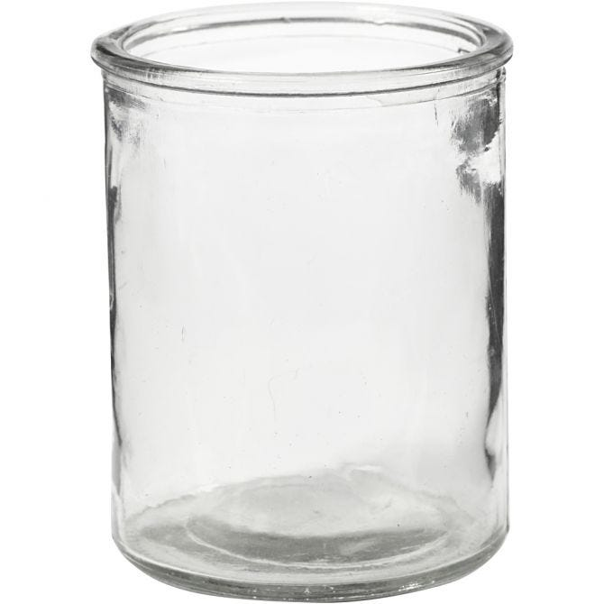 CC Glazen Waxinelicht 9,8 cm, 6 stuks