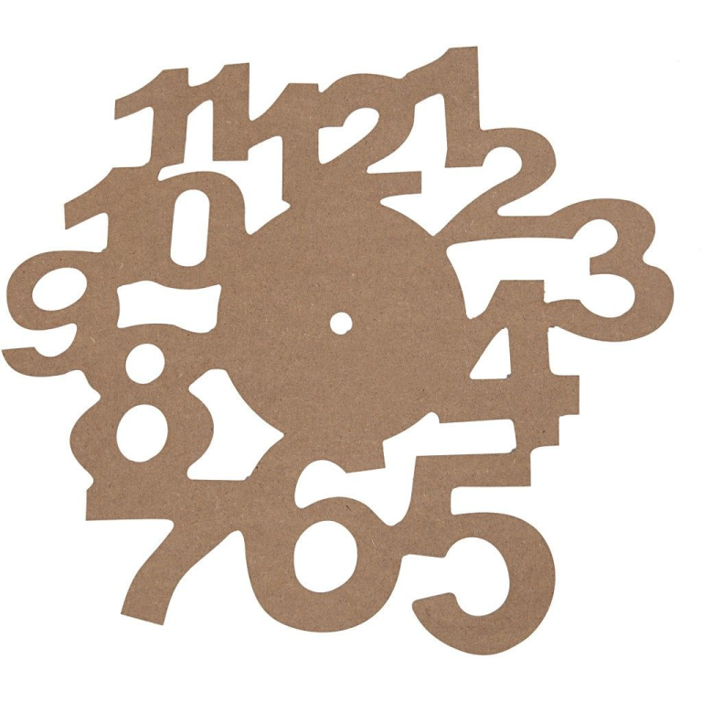 CC MDF Uhr 30 cm