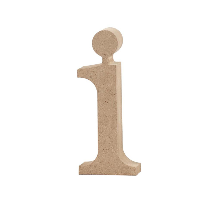 CC MDF Small Letter I 8 cm