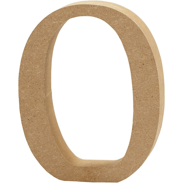 CC MDF Zahl 0 8 cm