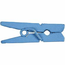 CC Mini Wasknijpers 3x25 mm Blauw 36 stuks