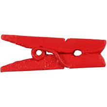 CC Mini Wasknijpers 3x25 mm Rood 36 stuks