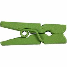 CC Mini Pegs 3x25 mm Green 36 pieces