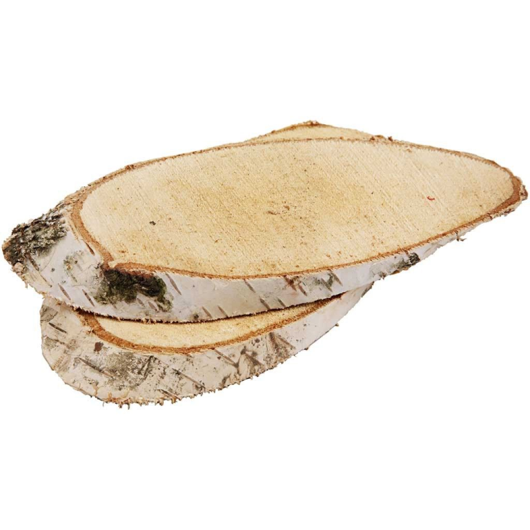 CC Houten Schijven 15x9 cm 7 stuks