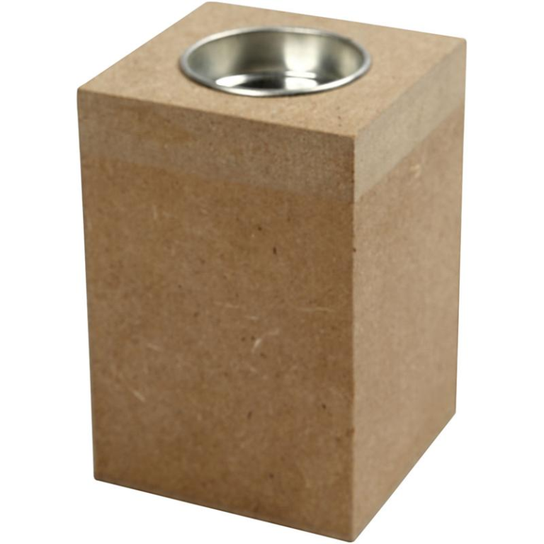 CC MDF Waxinelichthouder 7x7 cm