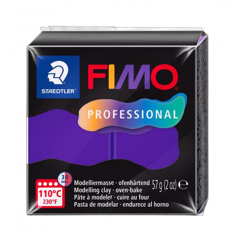 Fimo Professional Paars 57g - Polymeerklei / Boetseerklei