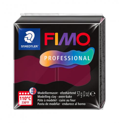Fimo Professional 57g Bordeaux - Polymeerklei / Boetseerklei