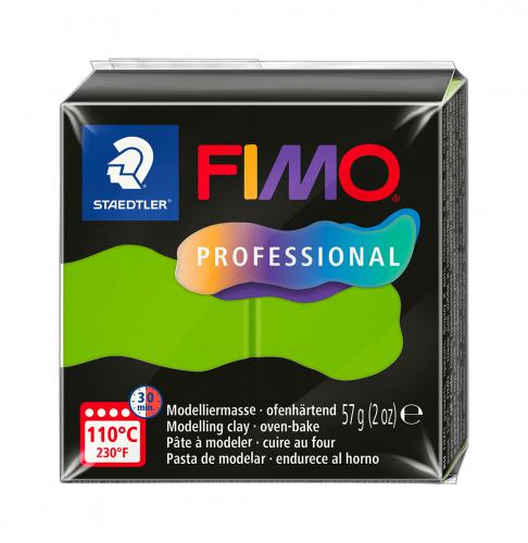 Fimo Professional Lichtgroen 57g - Polymeerklei / Boetseerklei