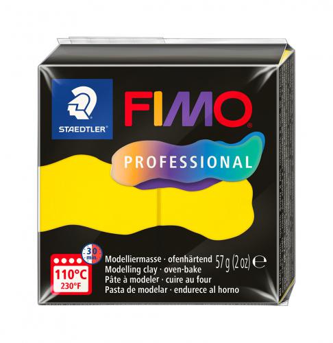 Fimo Professional Primair Geel 57g - Polymeerklei / Boetseerklei