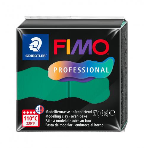 Fimo Professional Primair Groen 57g - Polymeerklei / Boetseerklei