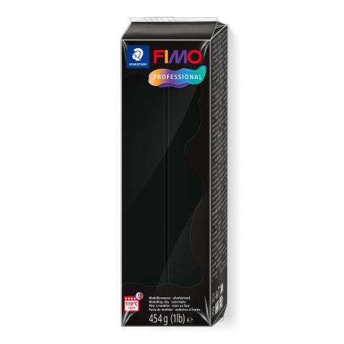 Fimo Professional 454g Zwart - Polymeerklei / Boetseerklei