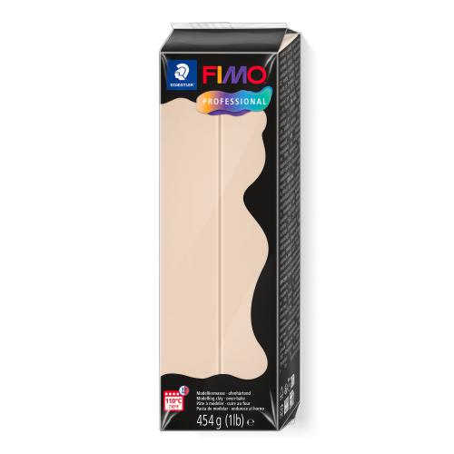 Fimo Professional 454g Beige nr. 44 - Polymeerklei / Boetseerklei.
