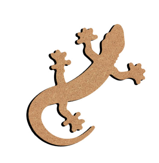 MDF Lizard Figure 15 cm