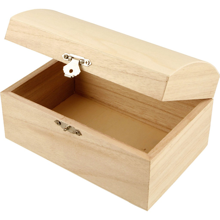 CC Houten Schatkist 21,5x15,8x10,6 cm