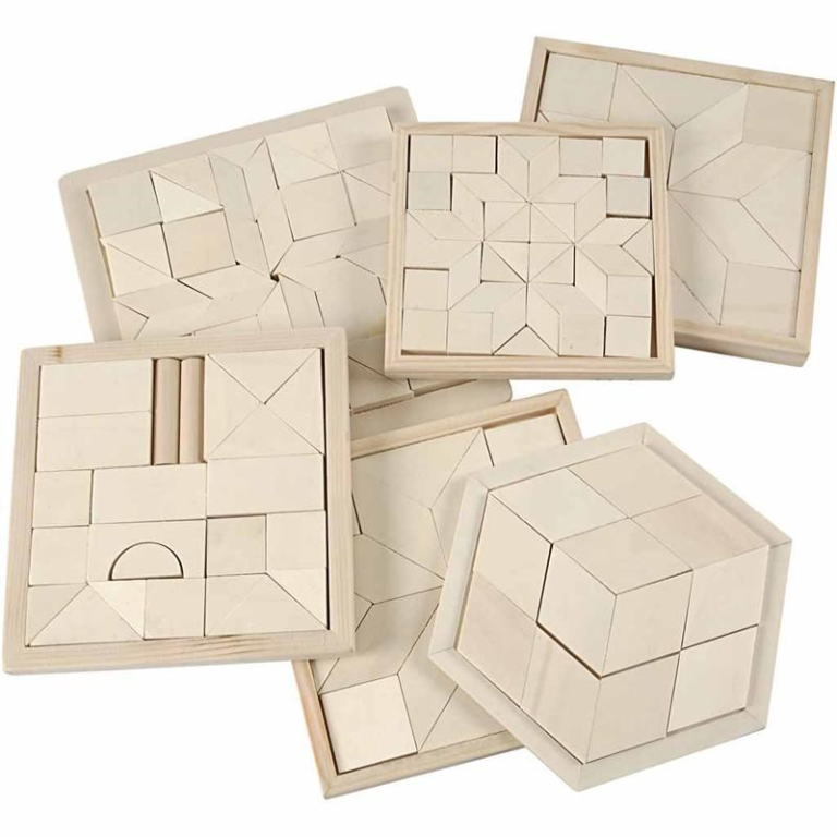 CC Puzzel Set 13-17,5 cm 6 stuks