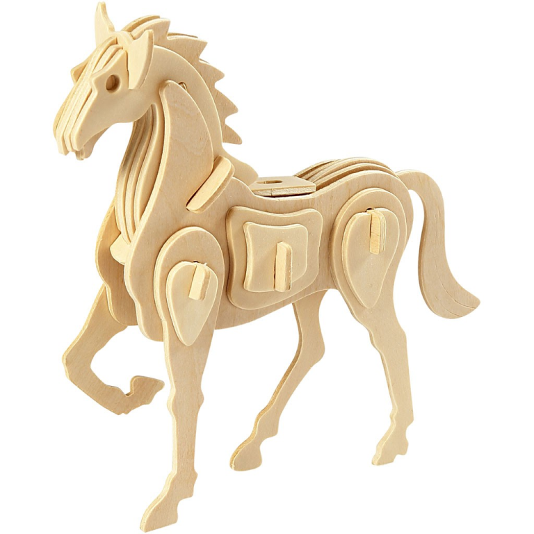 CC 3D Puzzle Pferd