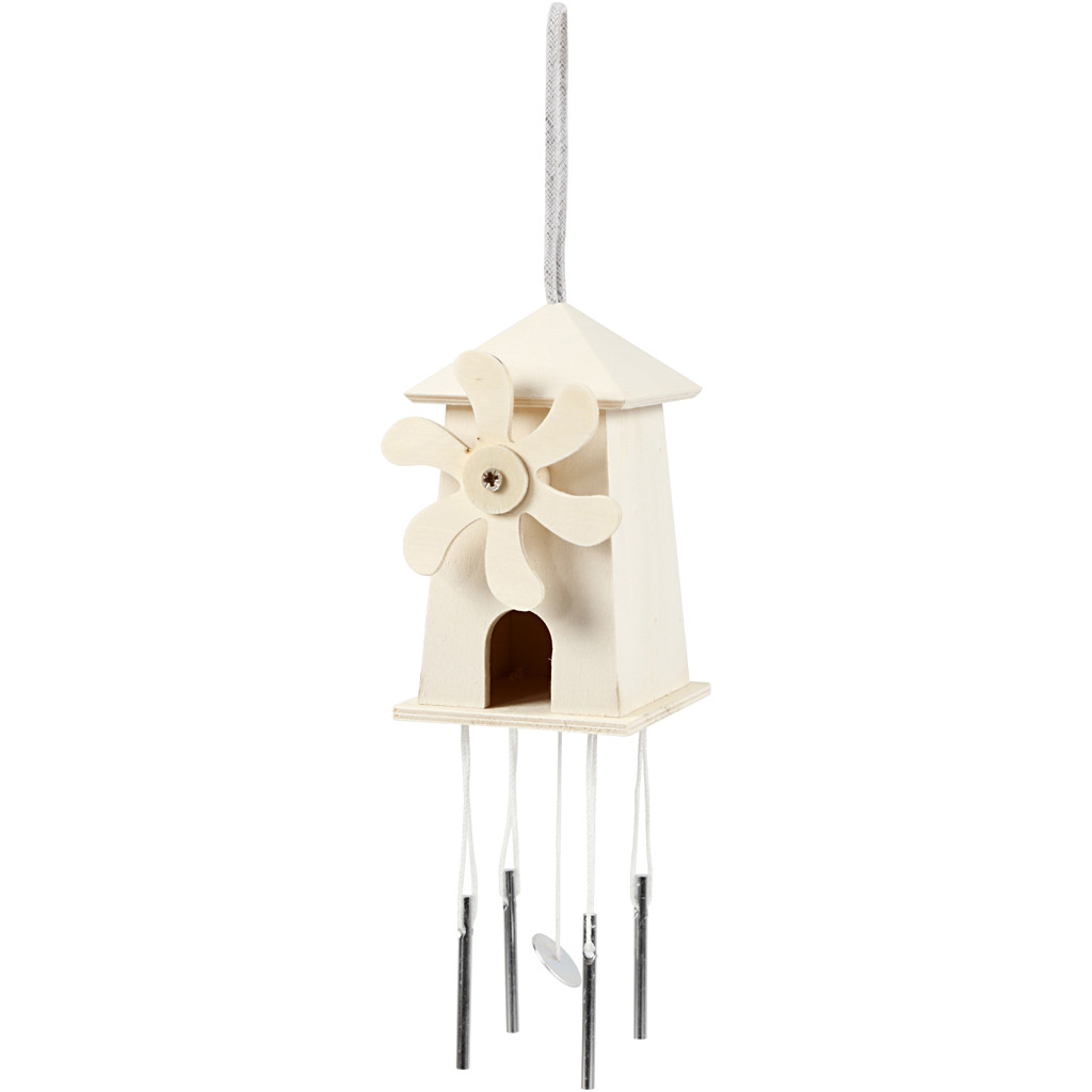 CC Hölzernes Windspiel 12 cm