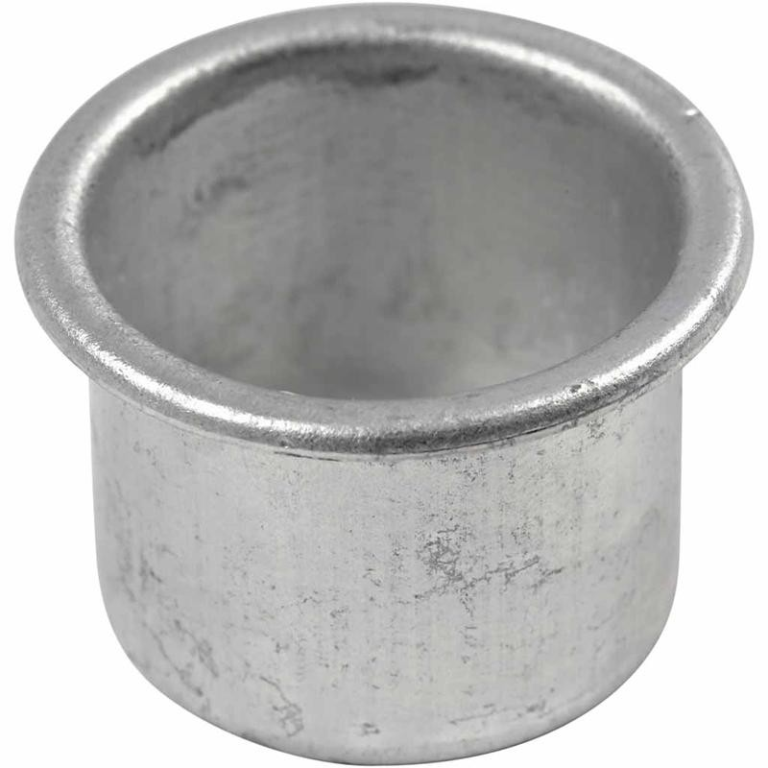 CC Metallische Kerzenhalter 23 mm 12 Stück