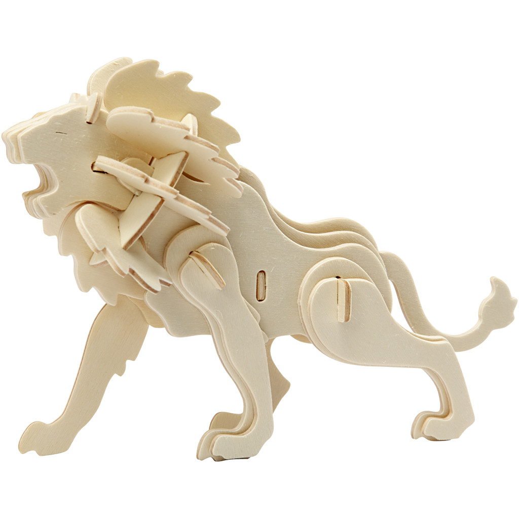 CC Triplex 3D Puzzle Löwe 18,5x7x7,3 cm